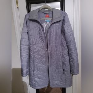 Columbia gray long coat